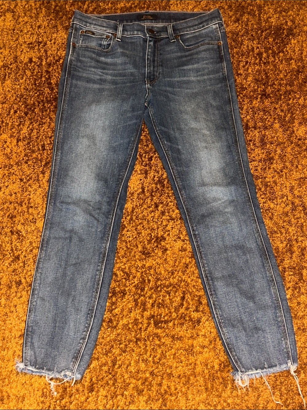Polo by Ralph Lauren Women's Skinny Jeans - Medium Wash Blue